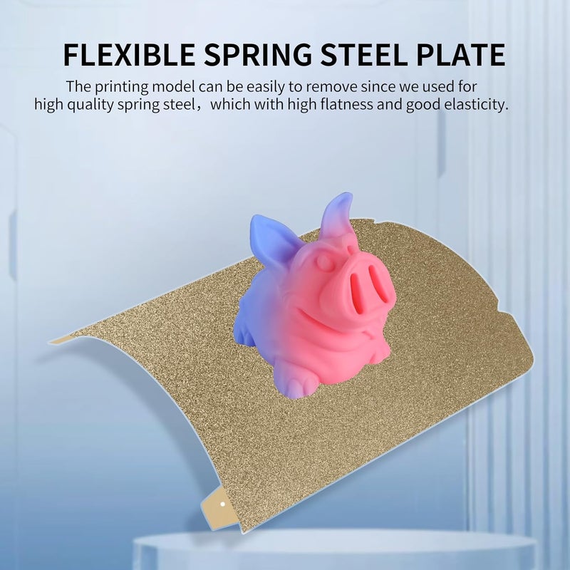 IdeaFormer-3D لوحة PEI ذات وجهين مع نسيج 235x235، لوحة بناء مغناطيسية مرنة PEI لطباعات Creality K1/K1 SE/K1C/Ender 3 S1/Ender 3 S1 Pro/Ender 5 S1/Ender 3 V3 SE/KE/Ender 3 V2/Neo - Image 4